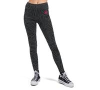 Converse Leggings Animalier Allover Nero Donna M