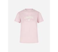 Converse Logo Fit Regular W - T-shirt - Donna - Rosa XS