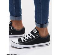 Converse M9160C Nere basse Black low Black Tela Classic All Star ox unisex