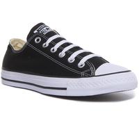Converse M9166 All Star Ox Lace Up Trainer Uomo Nero UK 7 13
