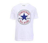 Converse Maglietta Chuck Patch Tuta da Ginnastica, Bianca, 8-10 Anni Bimbo