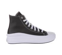 Converse - Nero Bianco Pelle Platform Hi Top Sneakers - - Shoes - Donna - Nero - 40 EU