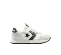 Converse Omega Trainer Easy-On Scarpa Low Top, Suede da Bambini in Bianco, Taglia One Size Vintage White/Black
