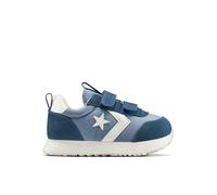 Converse Omega Trainer Easy-On Scarpa Low Top, Suede da Bambini in Blu, Taglia One Size Yeti Breath Blue/Slacker Blue