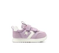 Converse Omega Trainer Scarpe per Bambine A14383C Lilla e Bianco a Doppio Strappo con Suola Ammortizzata (Lilla Bianco, Sistema Taglie Calzature EU, Bimbo (0-5 Anni), Numero, Media, 26)