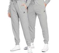 Converse Pantalone Go-To Embroidered Star Chevron Grigio Taglia M Codice 10023873-A02