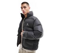 Converse - Piumino grigio con applicazione S