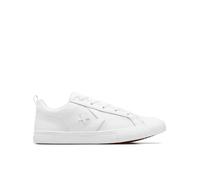 Converse Pro Blaze Leather Scarpa Low Top, Pelle da Bambini in Bianco, Taglia One Size Bianco/Bianco/Bianco
