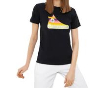Converse Repeat Sneaker T-Shirt, Nero, XS Donna