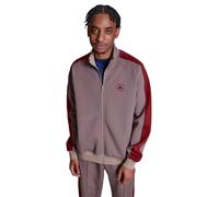 Converse Retro Chuck Taylor Checkered Jacket Giacca da Uomo in Rosso, Taglia One Size Rottin Apple Multi