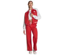 Converse Retro Chuck Taylor Premium Track Jacket Top da Donna in Rosso, Taglia One Size Red
