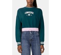 Converse Retro Sport Nylon Crew Rubber Plant Taglia: XS | Maglioni a maglia Outlet | Donna