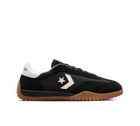 Converse Run Star Trainer Scarpa Low Top, Suede in Nero, Taglia 42.5 Nero/Egret/Miele