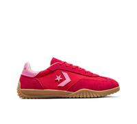 Converse Run Star Trainer Scarpa Low Top, Suede in Rosso, Taglia 40.5 Rosso/Rosa/Egret