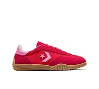 Converse Run Star Trainer Scarpa Low Top, Suede in Rosso, Taglia 42.5 Rosso/Rosa/Egret