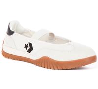 Converse Run Stella Balletto Piatta Slip On Donna Ginnastica IN Bianco UK 3 - 6