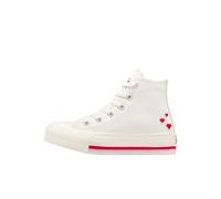 Converse Scarpe Chuck Taylor all Star Lift Valentine's Day Platform Taglia 33 Codice A10717C Beige