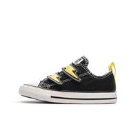 Converse Scarpe da ginnastica nere/gialle ragazzo All Star Electric, Nero , 21 EU