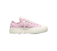 Converse - Scarpe donna con zeppa - Chuck Taylor All Star Lift Platform Beads New Found Bloom/Egret/Egret per Donne - Taglia 37 - Rosa