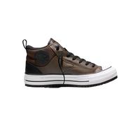 Converse - Scarpe idrorepellenti e calde - Chuck Taylor All Star Malden Street Boot Fresh Brew/Black/White per Uomo in Pelle - Taglia 43 - Marrone