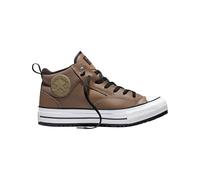 Converse - Scarpe idrorepellenti e calde - Chuck Taylor All Star Malden Street Boot Taupe/Black/White per Uomo in Pelle - Taglia 43 - Marrone