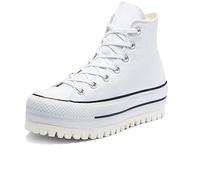 CONVERSE Ctas Lift Canvas Ltd, Sneaker Donna, White White Trek, 40 EU