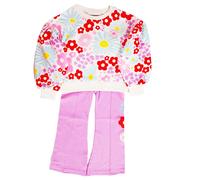 Converse Set da Bambina Printed Crew & Legging Rosa Taglia 5-6 A Codice 3CF504-P9Q Rosa