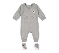 Converse Kids Lil Chuck Jumpsuit Grigio 0-3 Months Bambino