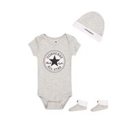 CONVERSE Set grigio sfumato / nero / bianco Bambini CONVERSE 68-80