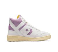 Converse Shai Weapon Scarpa Mid Top, Pelle in Bianco, Taglia 37.5 Vintage White/Winsome Orchid