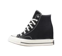 Converse, ,Shoes ,Donna ,Nero ,39 EU Sneakers con zeppa