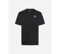 CONVERSE Maglietta rosso / nero / bianco, Taglia XS