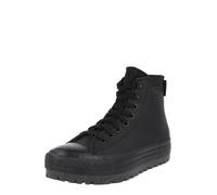 Converse Chuck Taylor All Star City Trek Waterproof Boot Scarpa High Top, Pelle da Uomo in Nero, Taglia 41 Black/Blackblack