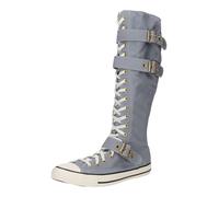 Converse A11892C CT All-star Xx Stivale Alto Donna Sportivo IN Blu Bianco UK 4 -