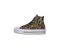 CONVERSE Sneaker alta 'Ctas' blu fumo / giallo / giallo pastello / nero Donna CONVERSE 41-41,5