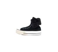 Converse - Chuck Taylor All Star Fold-Over Lift Platform X-Hi Faux Fur Nero - Sneakers 39 1/2 Nero