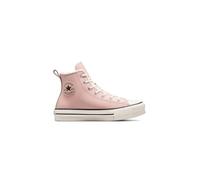 Converse Sneaker Bambina Piattaforma Rosa Pelle, Rosa, 28 EU