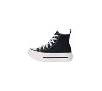 CONVERSE Sneaker 'CTAS LIFT DOUBLE STACK' nero / bianco Bambini CONVERSE 35,5