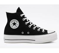 CONVERSE SNEAKER DONNA PLATFORM ALTA CHUCK TAYLOR ALL STAR 560845c NERO
