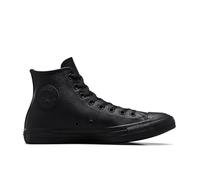 Converse Sneaker Unisex Adulto Chuck Taylor all Star Leather, Black, 37.5 EU
