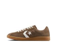 Converse Sneaker unisex All Star Classic Trainer in pelle scamosciata, Con messa a terra/Vintage White/Gum, 8.5 Women/6.5 Men