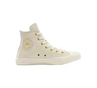 Converse - Sneakers alte da donna in cuoio - Chuck Taylor All Star Hi Egret/Egret/Gold per Donne - Taglia 38 - Beige Beige 38