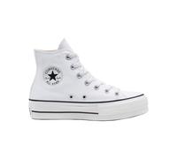 Converse - Sneakers con zeppa - Chuck Taylor All Star Lift Canvas White/Black/White per Donne - Taglia 39 - Bianco