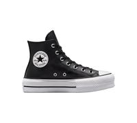 SCARPE CONVERSE CHUCK TAYLOR ALL STAR LIFT LEATHER HI TG 37 COD 561675C - 9W [US 6.5 UK 4.5 CM 23.5] Nero