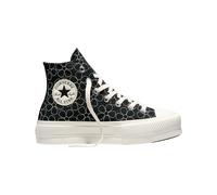Converse - Sneakers donna in canvas - Chuck Taylor All Star Lift High Black/Egret/Egret per Donne - Taglia 38 - Nero