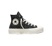 Converse - Sneakers donna in canvas - Chuck Taylor All Star Lift High Black/Egret/Egret per Donne - Taglia 39 - Nero