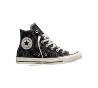 Converse - Sneakers hautes en toile - Chuck Taylor All Star Paisley Pop High Black/Dark Matter per Donne - Taglia 41 - Nero