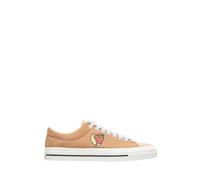 Converse - Sneakers in Tela con Stampa Stelle e Logo - - Shoes - Uomo - Marrone - 44 EU