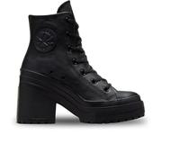 STIVALI CONVERSE CHUCK 70 DE LUXE HEEL LTH TG 38 COD A06145C - 9W [US 7.5 UK 5.5 CM 24.5] Nero