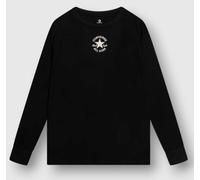 Converse Sustainable Core L/S T-Shirt M/L Nera Junior Bimbo 9CD892-023